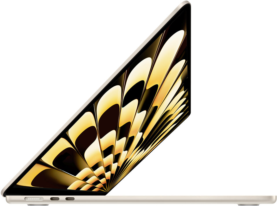 MLY23AB/A/Apple 13-inch MacBook Air: Apple M2 chip with 8-core CPU and 10-core GPU, 512GB - Starligh 512 GB / Starlight / M2 Chip