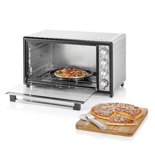 01.112395.09.001/Princess OVEN WITH PIZZA CAROUSEL FAMILY OF 60 LITER UNIQUE PIZZA CAROUSEL FOR A DE BLACK / 60 L