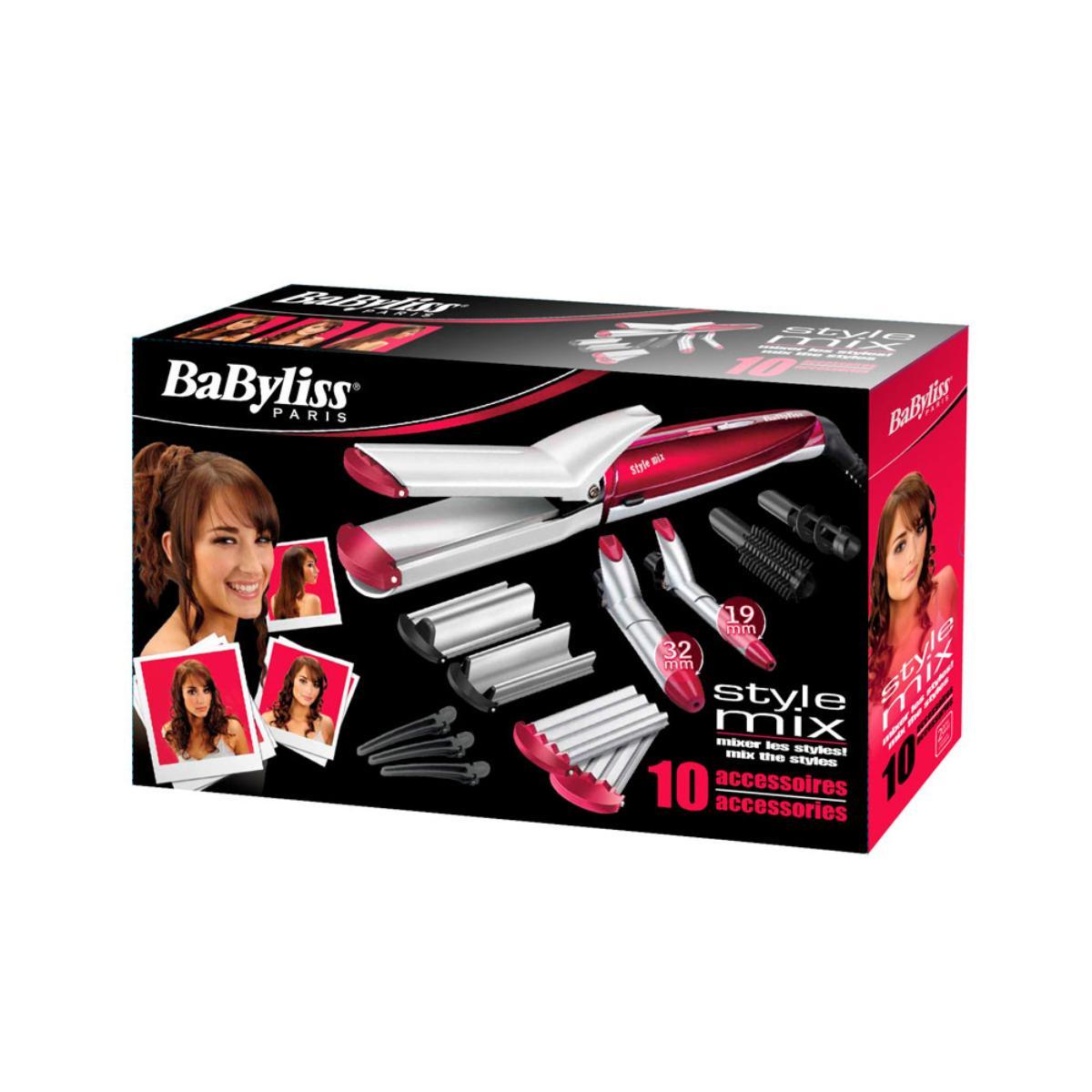 MS22E/BaByliss MULTI STYLER 10-IN-1 CERAMIC WHIT HAIRSTYLER / 10 IN 1