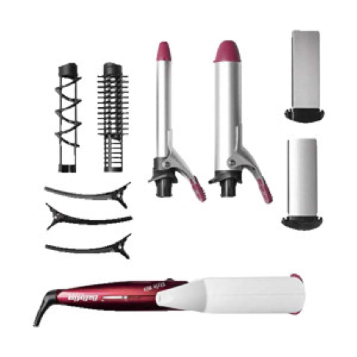 MS22E/BaByliss MULTI STYLER 10-IN-1 CERAMIC WHIT HAIRSTYLER / 10 IN 1