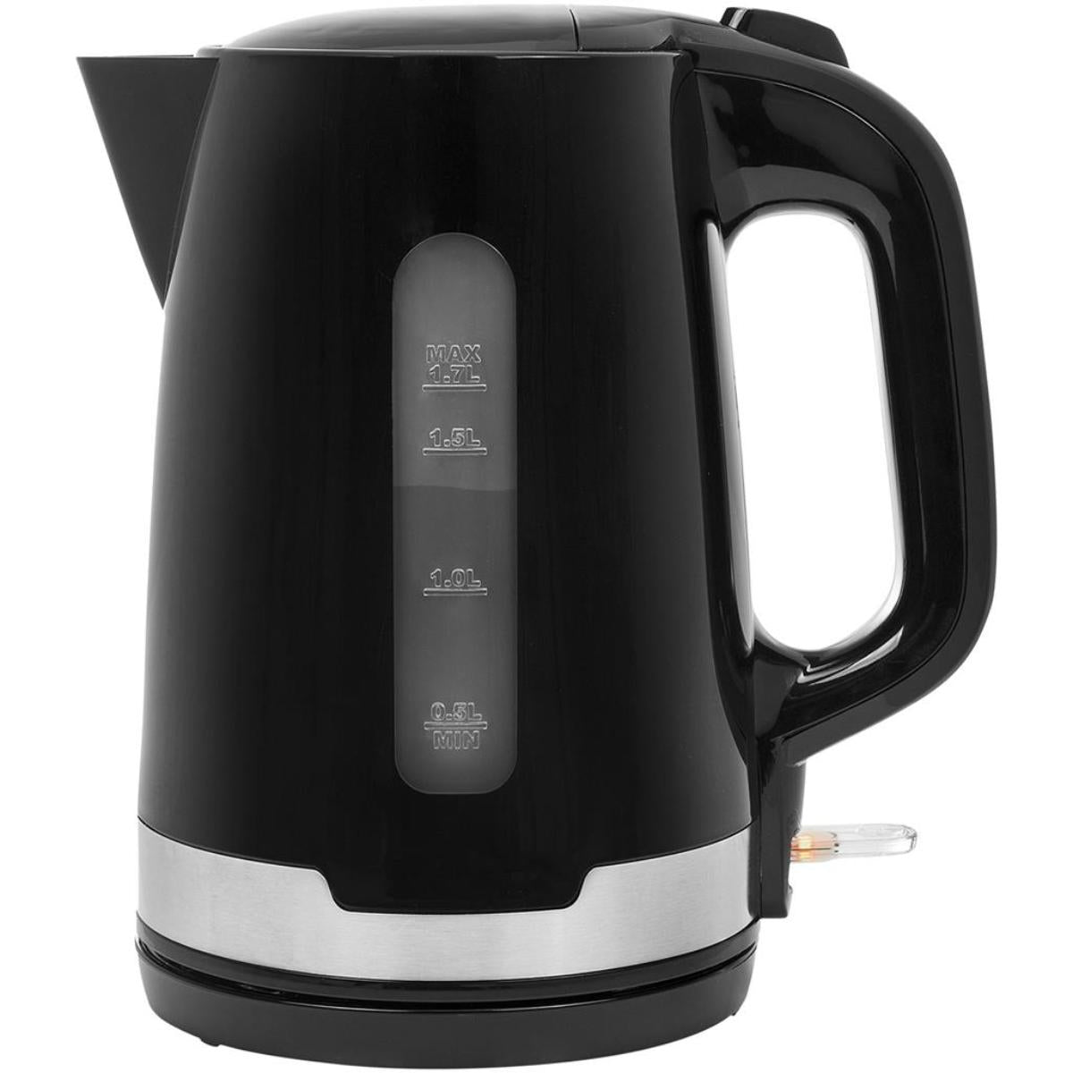 01.236030.09.001/jug kettle large capacity of 1.7 L luxurious desigh high gloss finishing and stainl 2200 / 1.7L / black