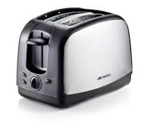 153 / Ariete Toaster 2slice, 930W,7toasting levels,2Functions defrosting /Reheating,Automatic ejecti GRILL / SILVER / 930 WATTS