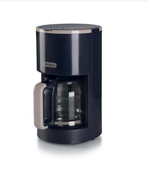 1394/00 / ARIETE NEW BREAKFAST Amreican DRIP COFFEE MACHINE 12 CUPS, 1.25 LTR , BLACK 2000 / 1.25L / American Coffee