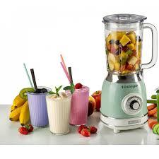 583/04/Ariete Blender 1000W,1.5L,4stainless steel blades,4 speeds+Pulse button,Glass jar,Green color 1000 / 1.5L / 5