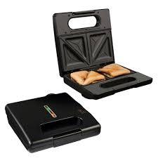 "BH-9145/BerlingerHuas Sandwich maker 780W, Plate size: 22,5*13 cm,:Black/Rose gold 780 / Plate size: 22,5*13 cm / BLACK