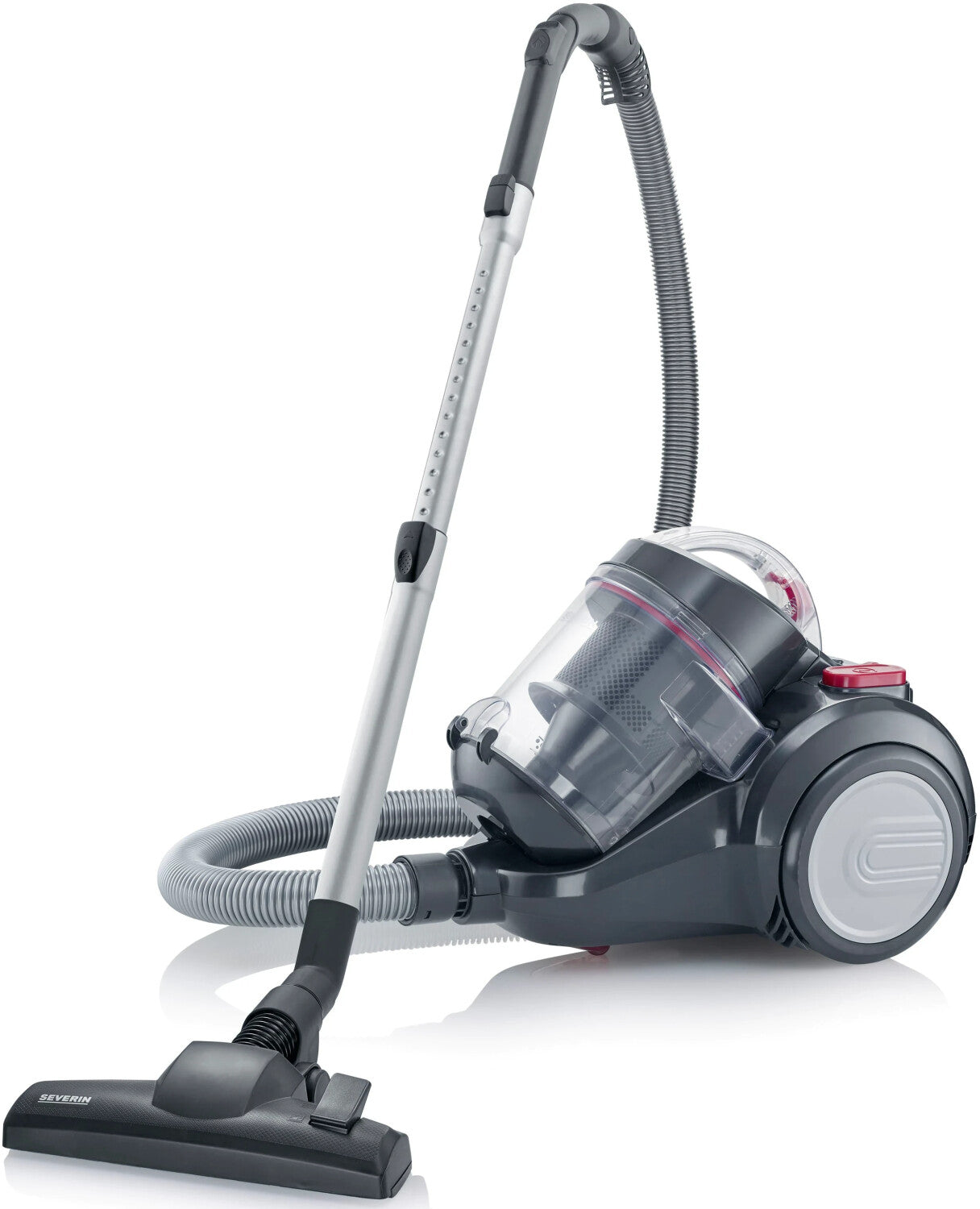 7089/7089-s / Severin Bagless Vacuum Cleaner Cyclone , 750w , adjustable power regulation, incl. par bagless / SILVER