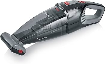 7147 / Severin cordless vacuum Battery hand hoover, Black , with combi accessories Including extensi UPRIGHT / 18.5 V / BLACK