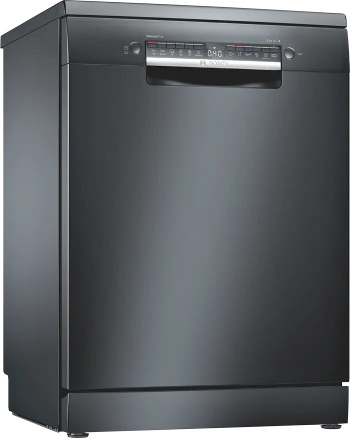 Dishwasher Black, 13 Sets, 3 racks, 60 cm