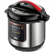 R.182 / RAF Pressure Cooker 1600W , 12L , Multi 13 Function , Constant Temp. 12 L / 1600 WATT / Black&steel