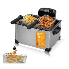 R.5249 / RAF Deep Fryer 2000W , 7.5L , 4Ring Fever 7.5 L / STEEL