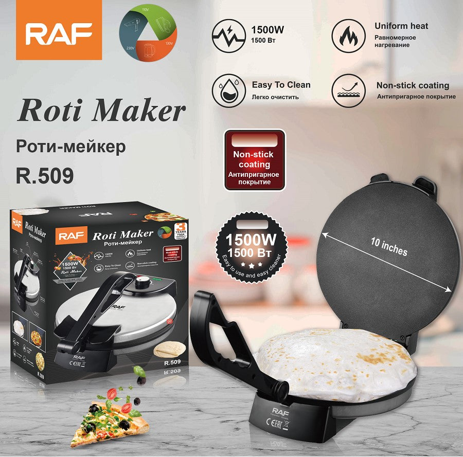 R.509 / RAF Roti Maker 1500 watt / black