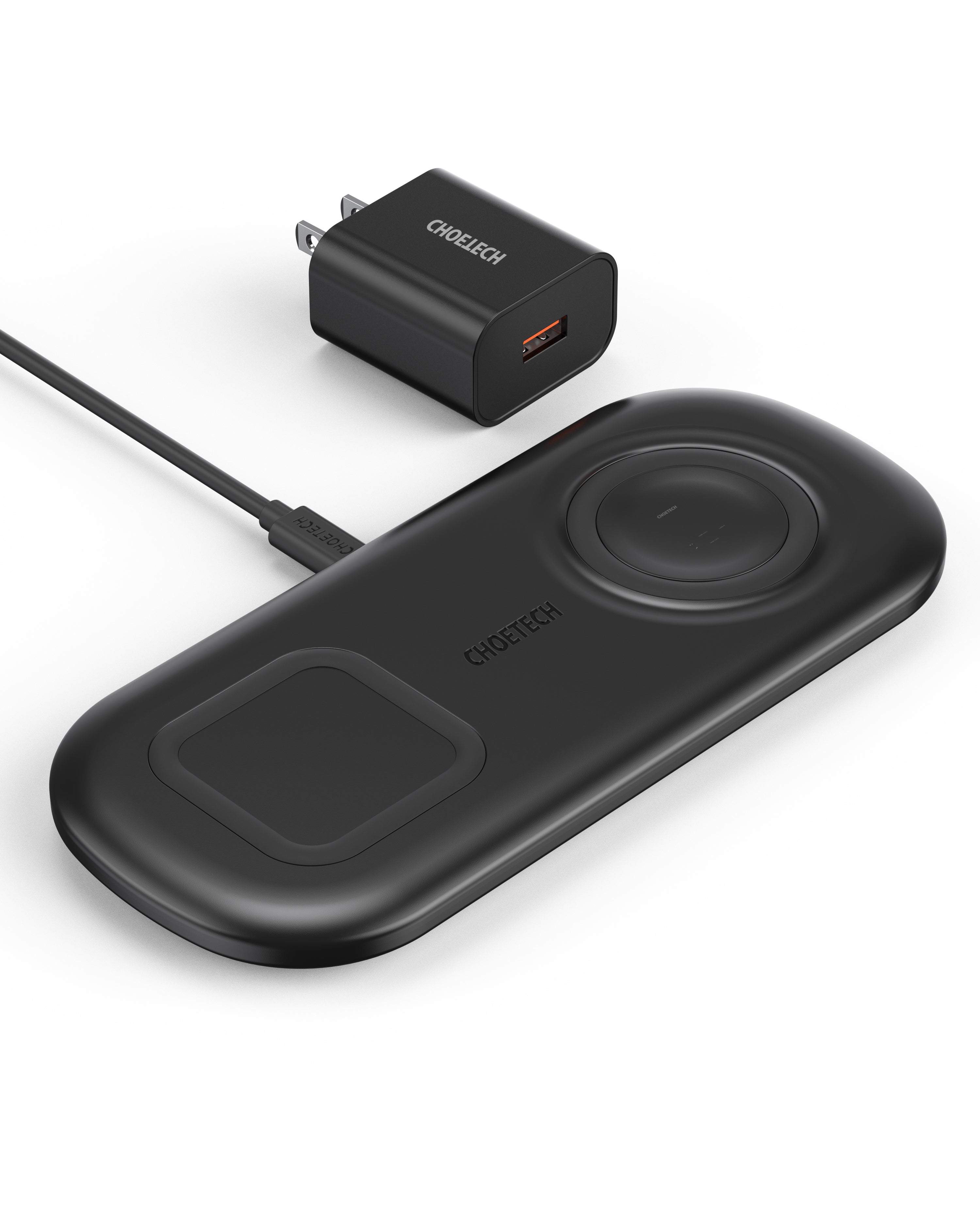 T570-S/Choetech Samsung watch Fast Wireless Charging Pad Black CHARGER / Black / WIRELESS