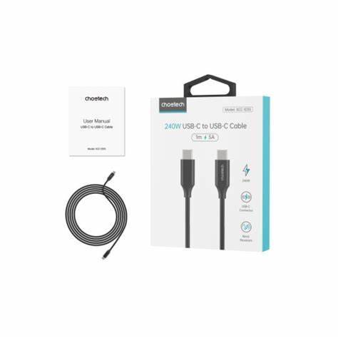 XCC-1036/Choetech PD3.1 240W USB-C to USB-C Cable 2M