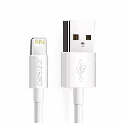 IP0026/Choetech 1.2m MFI usb to lightening cable White Cable / White / N/A