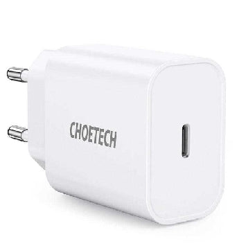 PD5005/PD5005 USB C Charger 20W Power Delivery Wall Adapter white