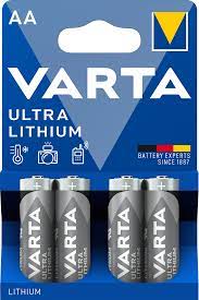 4008496680511/Varta Lithium AA BLI 4 BATTERY / AA