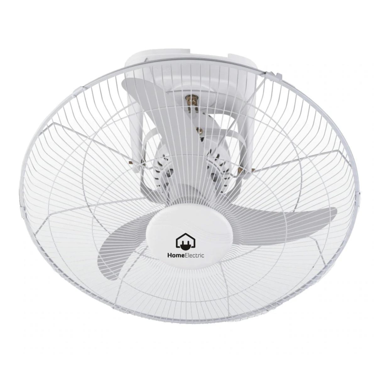 HOF-2030/home-electric 65W , 3 speeds wind choice , oscillation , double string swiches ,self prote ORBIT / 65 WATTS