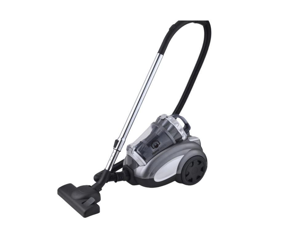 HV-307 / Home electric Vacuum Cleaner Black and silver Power 2000W , capacity 2.5L , Metal Telescopi CANISTER / 2000 WATTS / 2.5 L