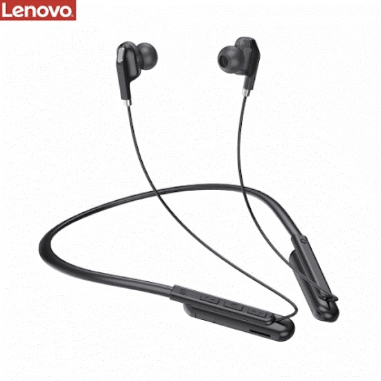 "H202/LENOVO Bluetooth Headphones Wireless Headsets Sport better,- BT version: 5.0 Headset / Black / Bluetooth