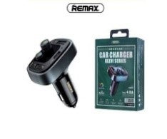 RCC230/REMAX Kezhi Series 2.4A Quick Charge Digital Display Car Charger with Colorful Atmosphere Lig CHARGER / Black / N/A