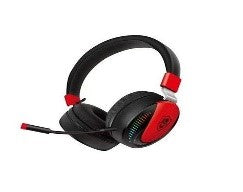 "KR-GM041/KR Gaming Headset with RGB Light,Inline volume control for simultaneous Chat & Game sound HEADPHONE / Black / Wired