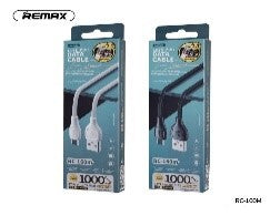 RC-160m/REMAX Lesu Pro USB Data Cable 2.1A For Micro (1M) Cable / Black / N/A