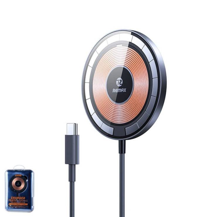 RP-W66/REMAX 15W Magnetic Wireless Fast Charger RP-W66 Fast Charge 15W Wireless Quick Charger