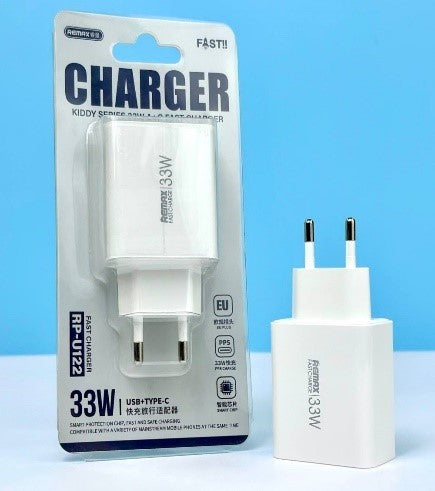 RP-U122/REMAX Kiddy Series 33W A+C Fast Charger, EU