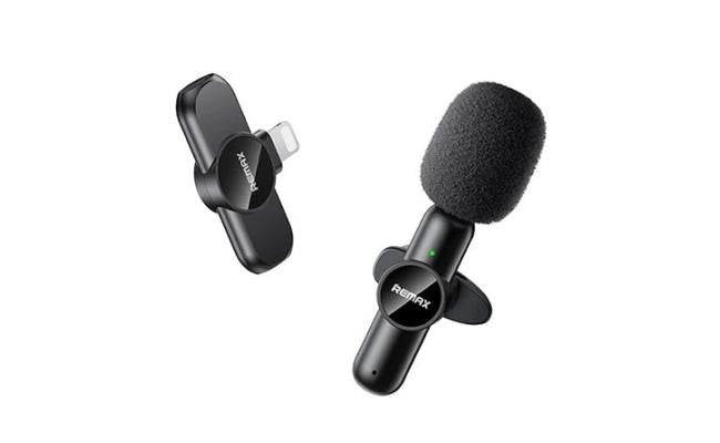 K09 iph/REMAX Ryusic Series One-to-One Live Stream Wireless Microphone -Iphone, plug and play, noise