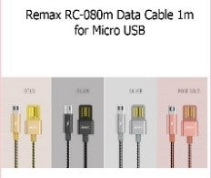 RC-080m/REMAX Tinned copper Micro-USB    Cable Cable / Black / N/A