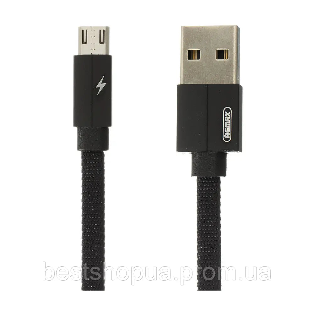 RC-094m/REMAX Cable Data & Charging For  Micro USB Kerolla Series Cable / Black / N/A