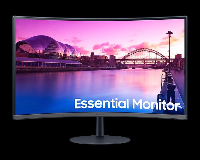 LS27C390EAMXUE/Samsung 27 Inch 1000R Curved 75Hz Bezeless Monitor With Display Port,HDMI,AMD FreeSyn 27" / FHD / 75Hz