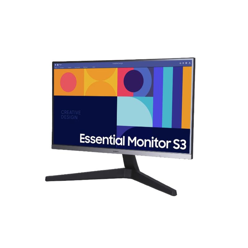 LS27C310EAMXUE/Samsung S3 S31C 27" IPS Essential Flat Monitor, 75Hz Refresh Rate, 5ms Response Time, 27" / FHD / 75Hz