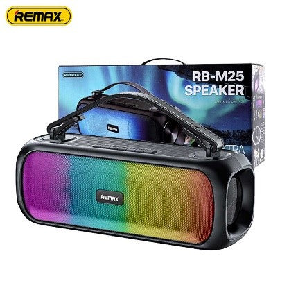 RB-M25/REMAX  Navigator Portable Wireless Speaker, Waterproof RGBSubwoofer, Portable / Black / WIRELESS