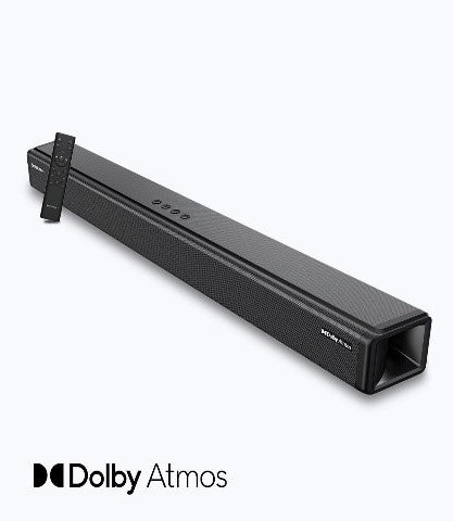 ZEB3850/ZEBRONICS DOLBY ATMOS soundbar with 170W RMS output, 4K HDR- dual HDMI in ports, HDMI  BT/ U