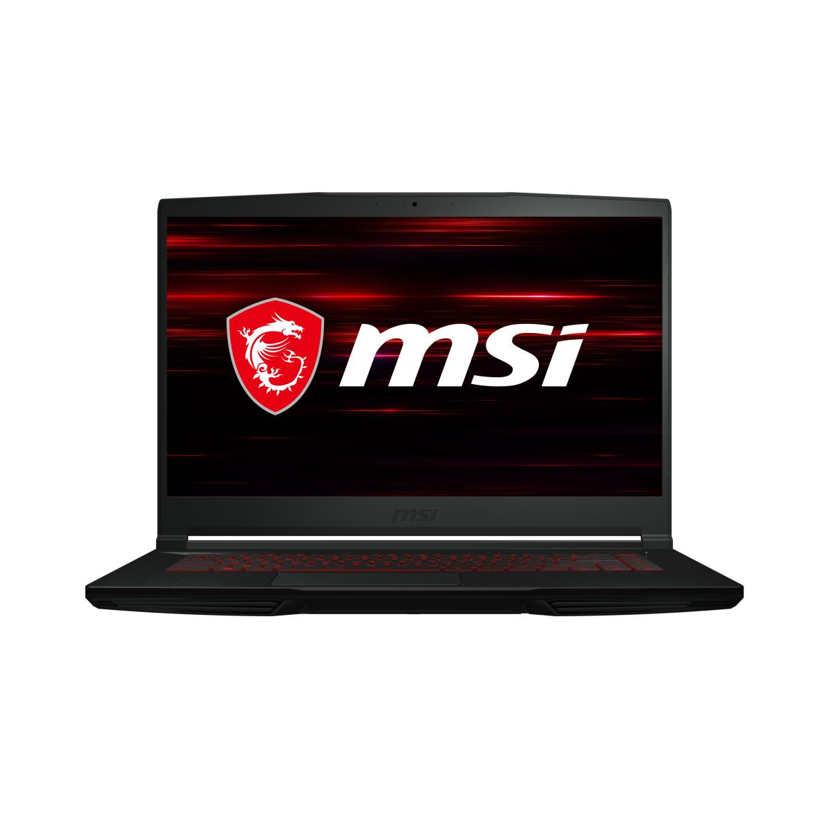 12UC/MSI Laptop GF63 Thin i7-12650H,16GB Ram,512GB SSD,RTX3050 4GB DDR6,15.6",WIN 11,Black Core i7 / 16GB / 512G SSD