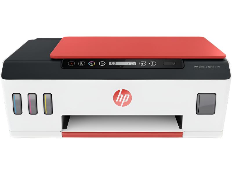 3YW73A/HP Smart tank 519 AIO Printer|Color: B&W| Functions: AIO| Colored printing: Y|Printing Speed: Inkjet / Print, scan, copy / 1,200 x 1,200 dpi