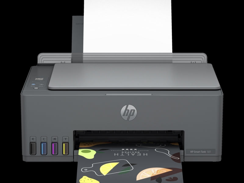 4A8D4A/HP Smart Tank 581 AiO Printer:MEen,ar PRINTER / BLACK