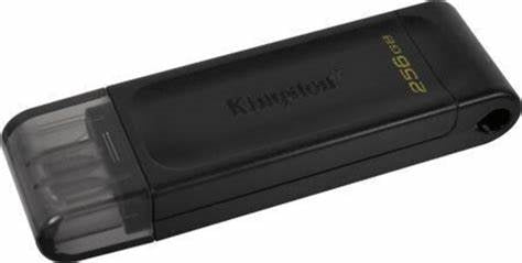 DT70/256GB/Kingston 256GB USB-C 3.2 Gen 1 DataTraveler 70 USB / 256GB