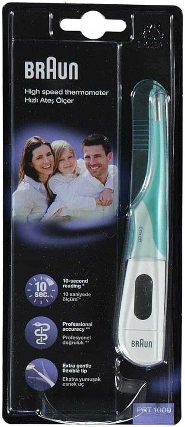 BRUAN Thermometer White, Readings as fast as 10 seconds