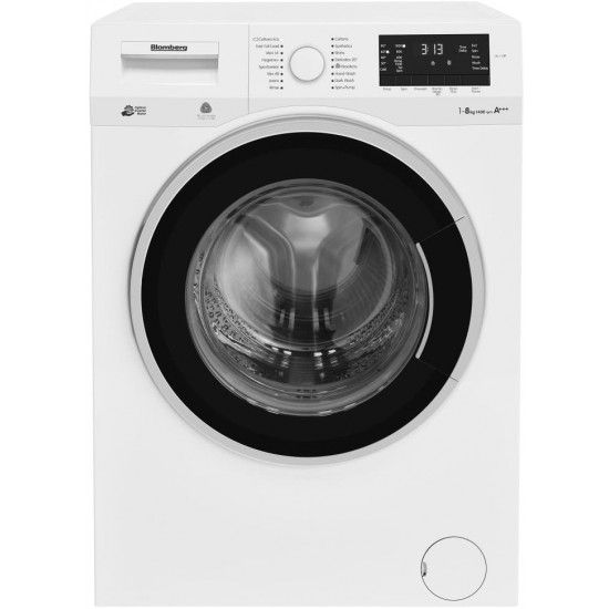 BWG485S/blomberg washing machine,   8Kg ,1200 RPM ,A+++(-10% ), 8Kg / A+++ / 1200