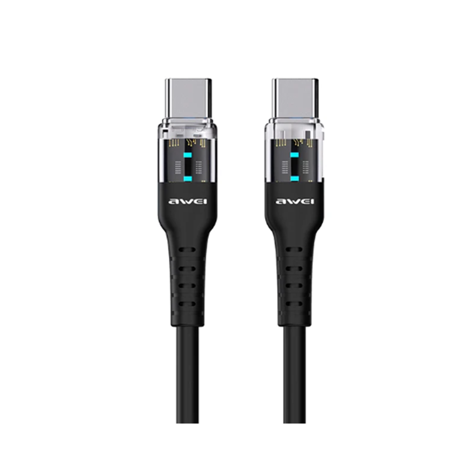 CL-138 / Awei  PD 60W USB Type C Cable For iPhone 14 13 12 Pro Max Xiaomi iPad Fast Charging Date Ca 60 WATT