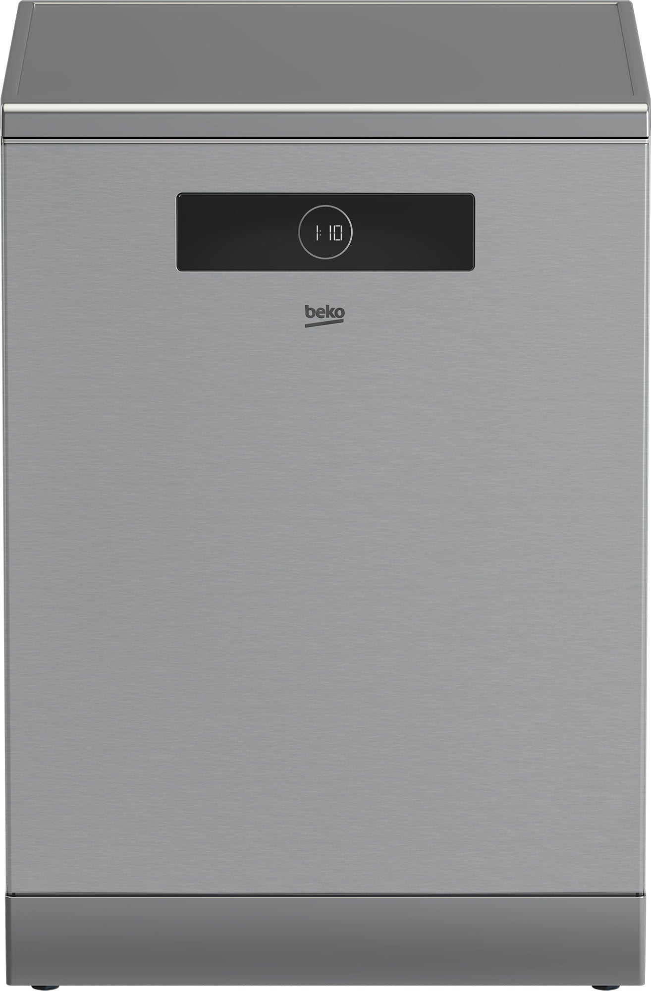 BDEN38523XQ / Beko Dishwasher, 15 set, 8 Programs, 4 Sprays, A++, Steel 4 / A++ / 8