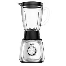 SB 1410 S / SONA, Blender, With cup, 600 W, 3 Speeds, 1.5 L, Silver with black 1.5L / SILVER