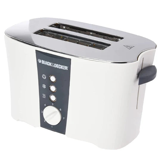 ET122-B5/Black + Decker_2 Slice Cool Touch Toaster White,800W GRILL / WHITE / 800 WATTS