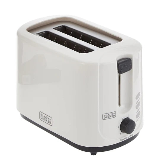 ET125-B5/Black + Decker_750W Cool Touch 2 Slice Toaster White,750W GRILL / WHITE / 750 WATTS
