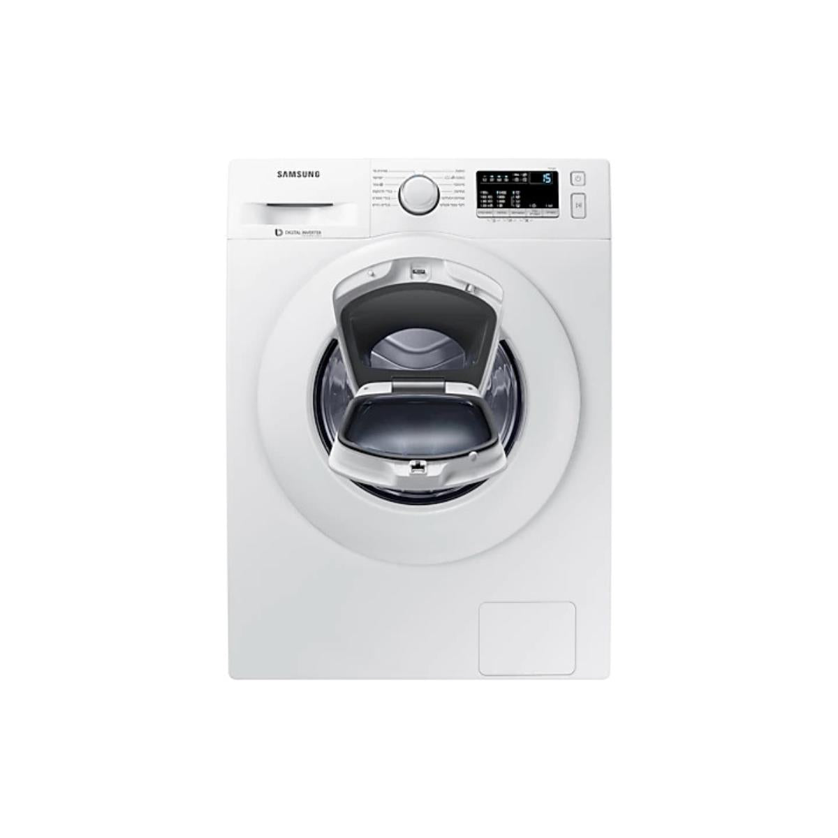 "WW80TA046AE1FH/samsung Washing Machine FL Front loading Washer with Eco Bubble™, Hygiene Steam, DIT 8Kg / A+++ / 1400