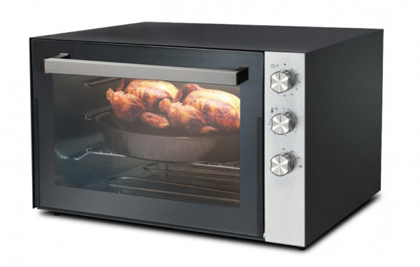 LX-9320 / Luxell  Electrical Oven 70 L- 2500w Black or gray -2 Inner Baking Tray (Round - Rect)-Cont 2500 WATT / BLACK