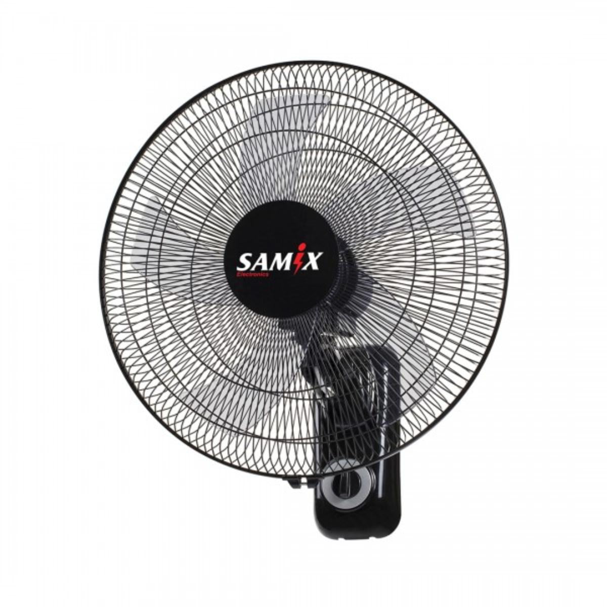 WF-1801A/SAMIX Wall Fan 18" 3 Speeds, 5 blades, (White+Silver+Gold, Black+Silver+Gold) WALL / 18'