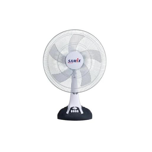 TF18-332/SAMIX Table  Fan 18" , 3 Speeds, 5 Blades W/Timer 60min, (Light Coffee + Dark Coffee / Whit SAMIX / FANS